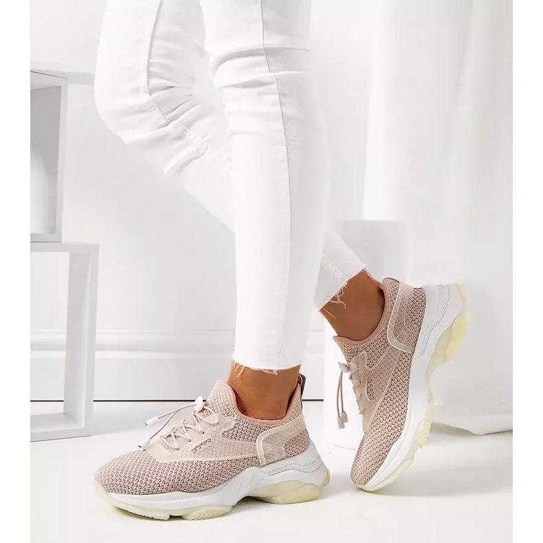 Ružičaste tenisice Barnes ružičasta 2