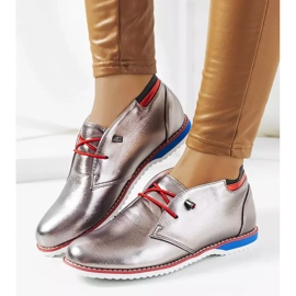 Srebrne ženske cipele Reyes srebro 1