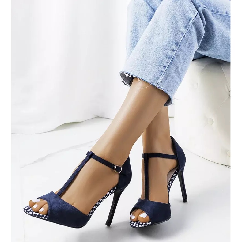 Inna Mornarskoplave sandale na Munger petu plava 2