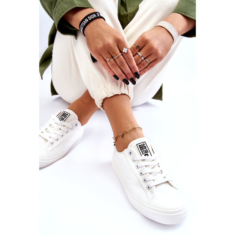 Klasične niske tenisice Big Star LL274091 Bijele bijela 5