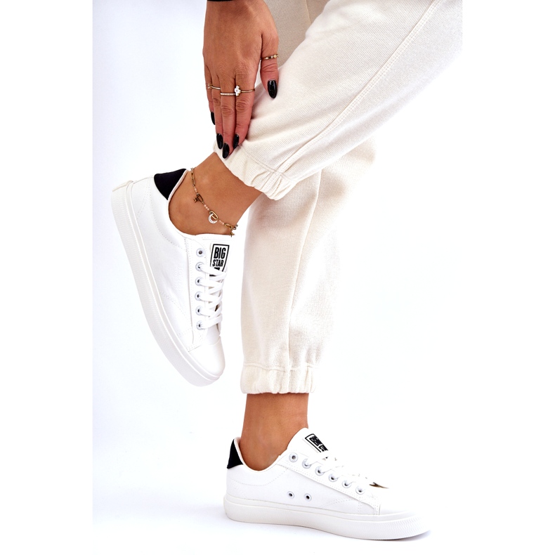 Klasične niske tenisice Big Star LL274091 Bijele bijela 3