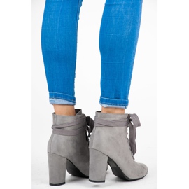 Vices New Collection Čizme sa stilskim uvezom siva 1