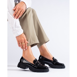 Ženske crne lakirane cipele Shelovet crna 2