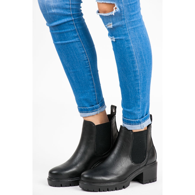 Vices New Collection Crne čizme Chelsea crno 1