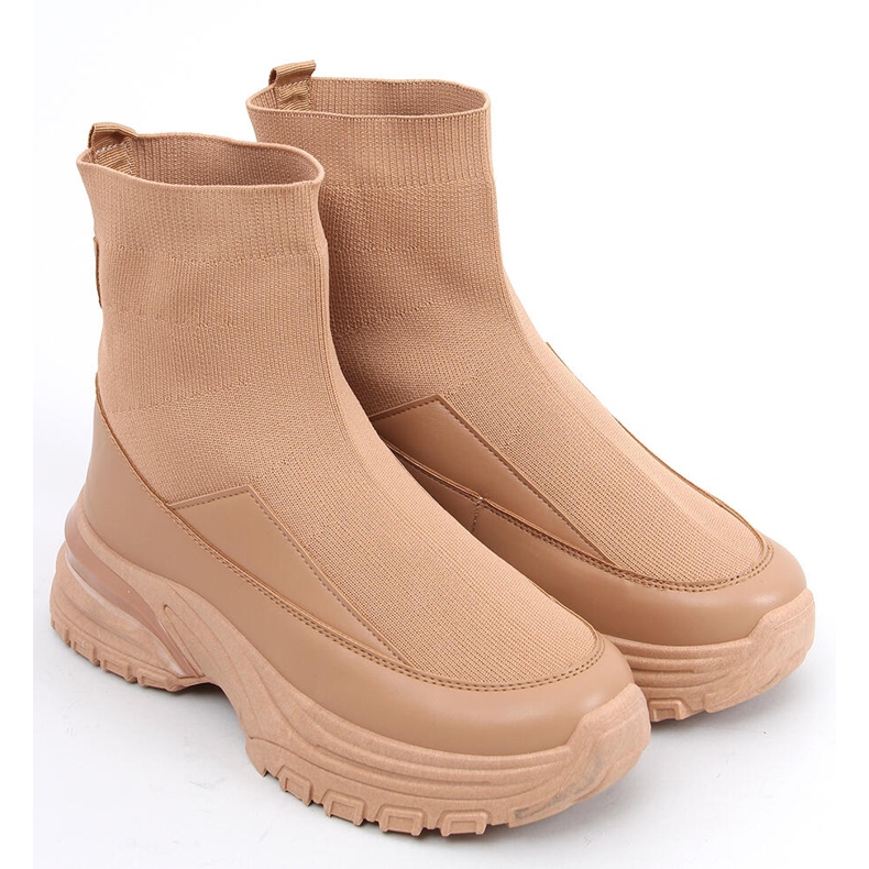 Čarape Goko Camel čarape smeđa 1