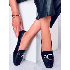 Serena crne ženske mokasinke crna 2