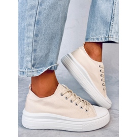 Ženske Ebbe Bež tenisice 2