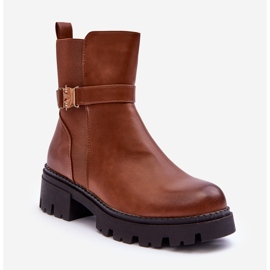 FB2 Ženske Jodhpur čizme smeđe Elspetia smeđa 1