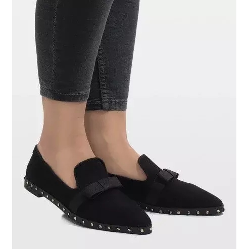 Crne cipele na klizanje s vijcima B12-12 crna 2