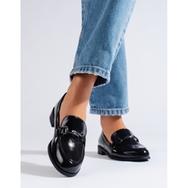 Elegantne lakirane ženske cipele Shelovet crne crna 1