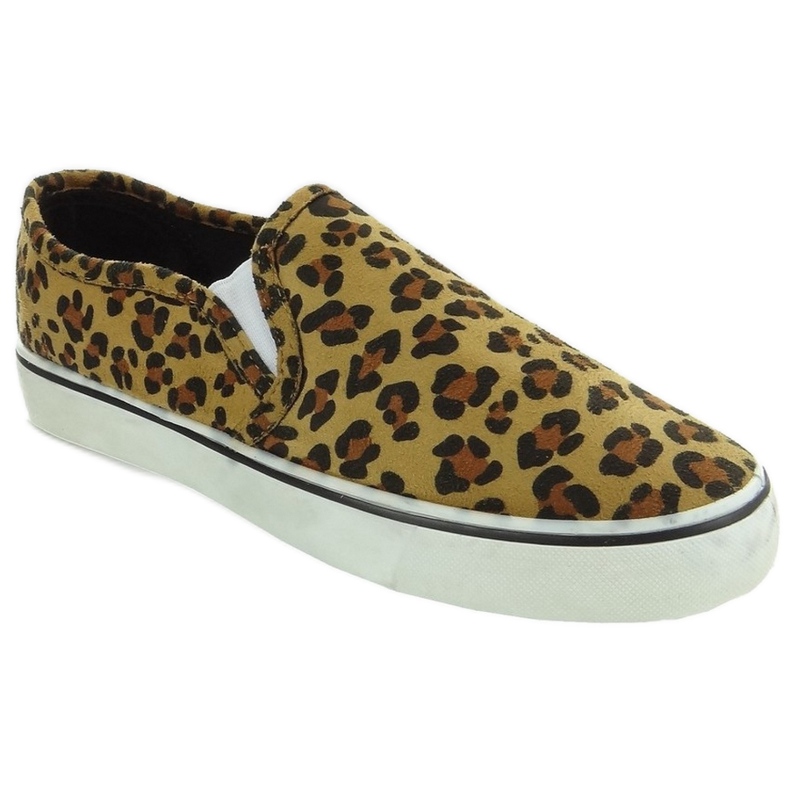 Tenisice slip-on C02 leopard smeđa 1