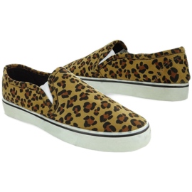 Tenisice slip-on C02 leopard smeđa 2