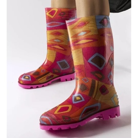 Massby ružičaste jakne za žene naranča 1