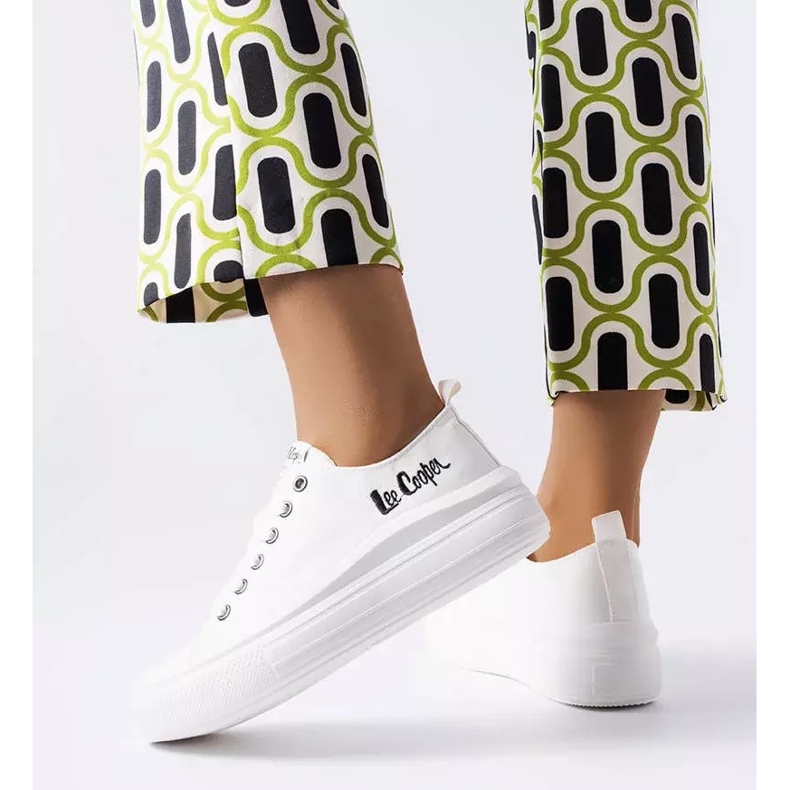 Lee Cooper LCW-23-44-1623L bijele tenisice bijela 2