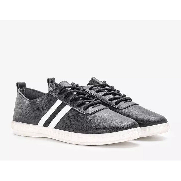 Muške crne tenisice Aulin crno 1