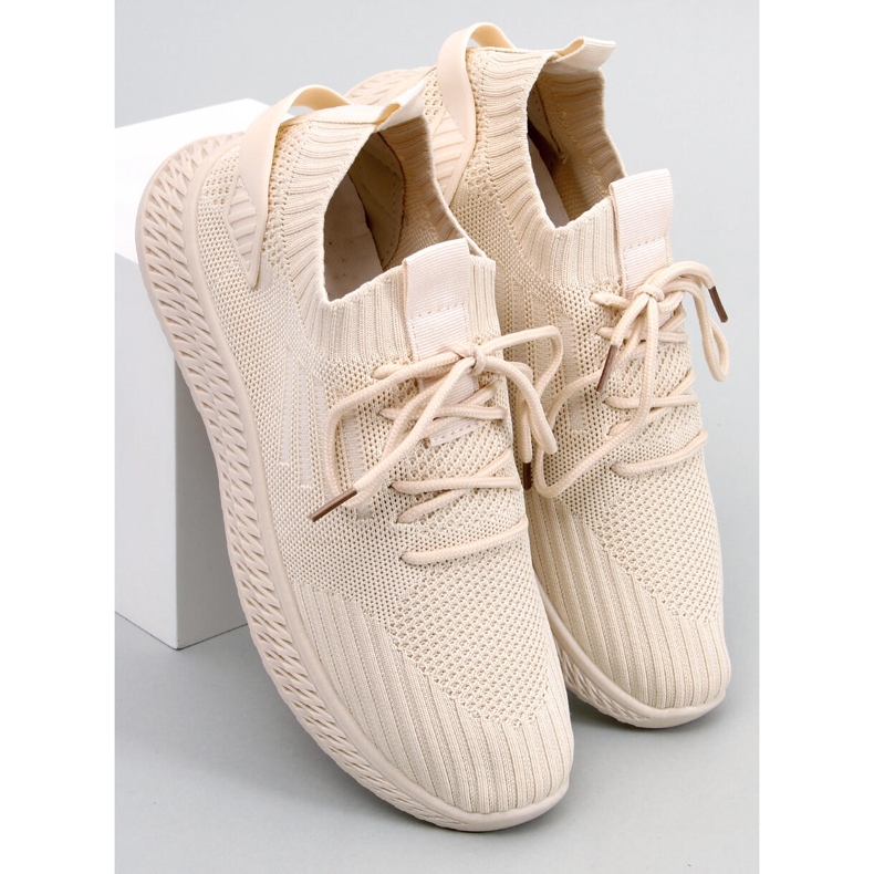 Sigart Beis čarape sportske cipele bež 1