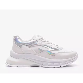 Bijele tenisice na debelom Kristen đonu bijela 1