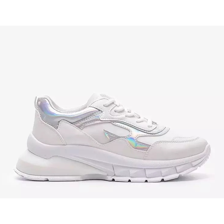 Bijele tenisice na debelom Kristen đonu bijela 1