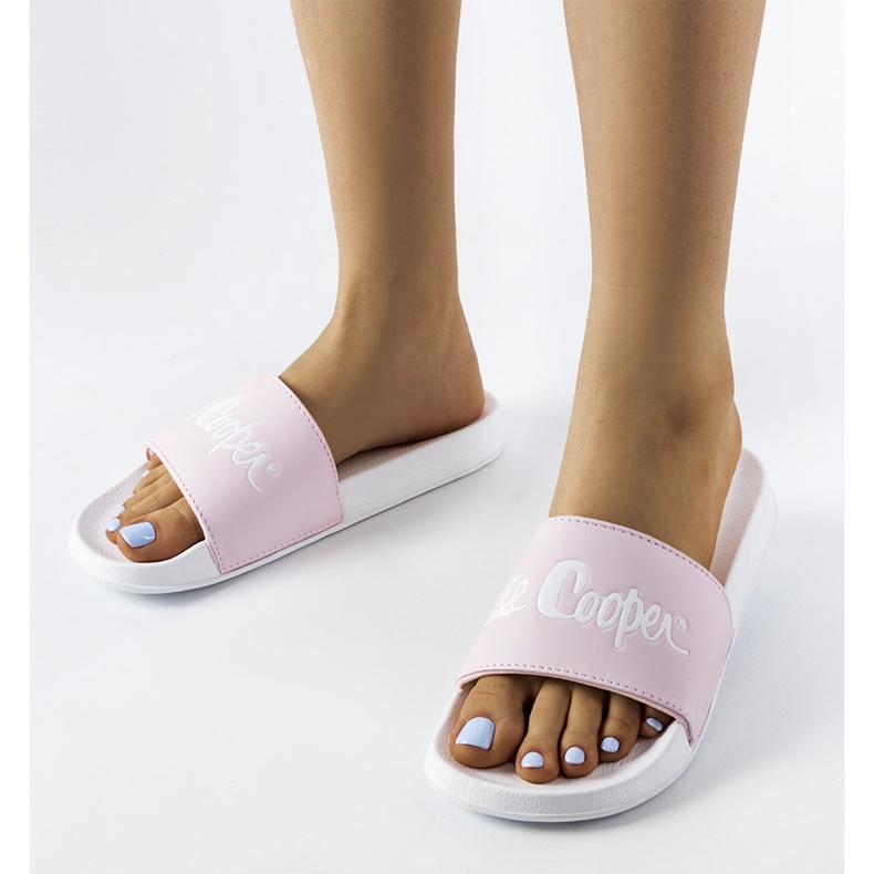 Ružičaste gumene papuče Lee Cooper LCW-23-42-1734L ružičasta 1