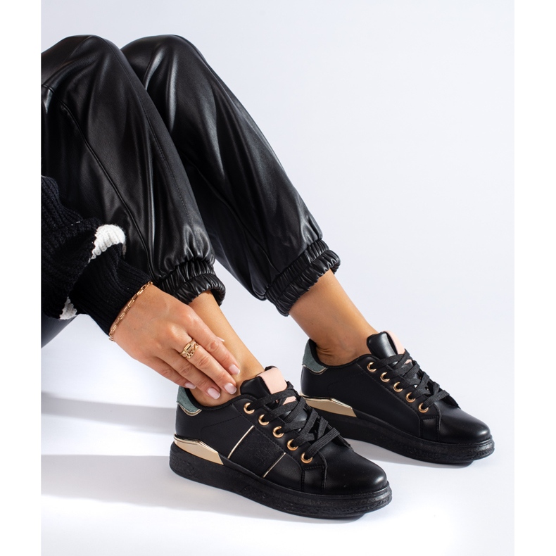 Crne ženske sportske cipele Shelovet tenisice crna 1