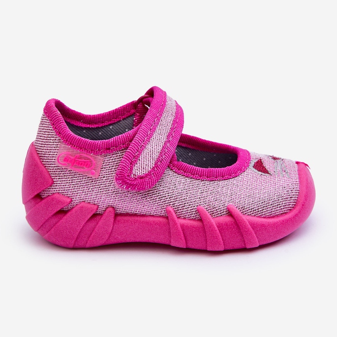 BEFADO S.A. Befado svjetlucave mačje balerinke 109P235 ružičasta crna 2