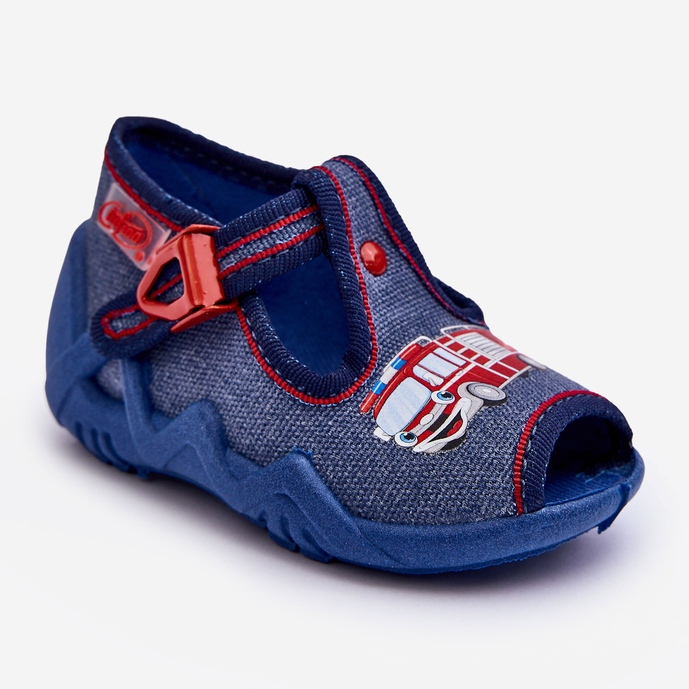 BEFADO S.A. Dječje sandale, Befado papuče, Vatrogasno vozilo 217P118, Plava 1