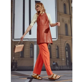 Japanke Birkenstock Arizona Shearling Mink W 1001135 smeđa 2