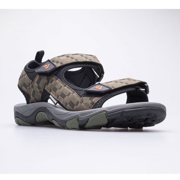 Bergson Benue planinarske muške sandale BRG00127 zelene zelena 2