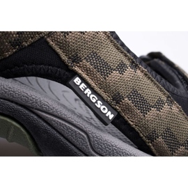 Bergson Benue planinarske muške sandale BRG00127 zelene zelena 6