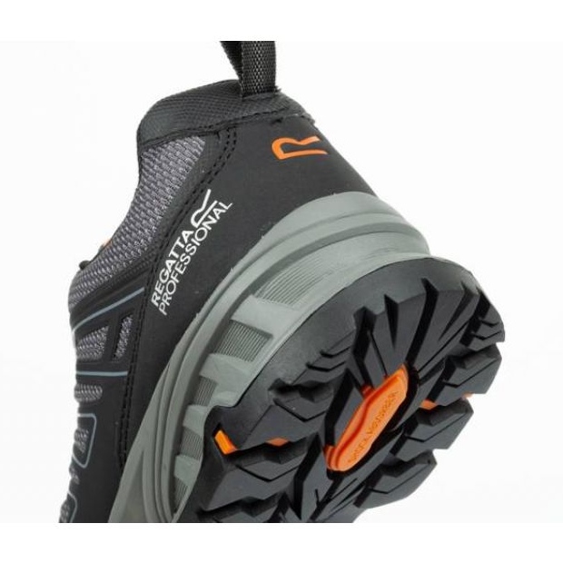 Muške zdravstvene i sigurnosne cipele Regatta Pro Kata S1p Trk125 Crno -siva crna 3