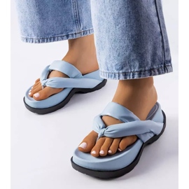 PA1 Plave sandale s platformom iz Lachapelle plava 1