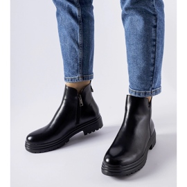 Crne izolirane čizme Vinceza crna 1