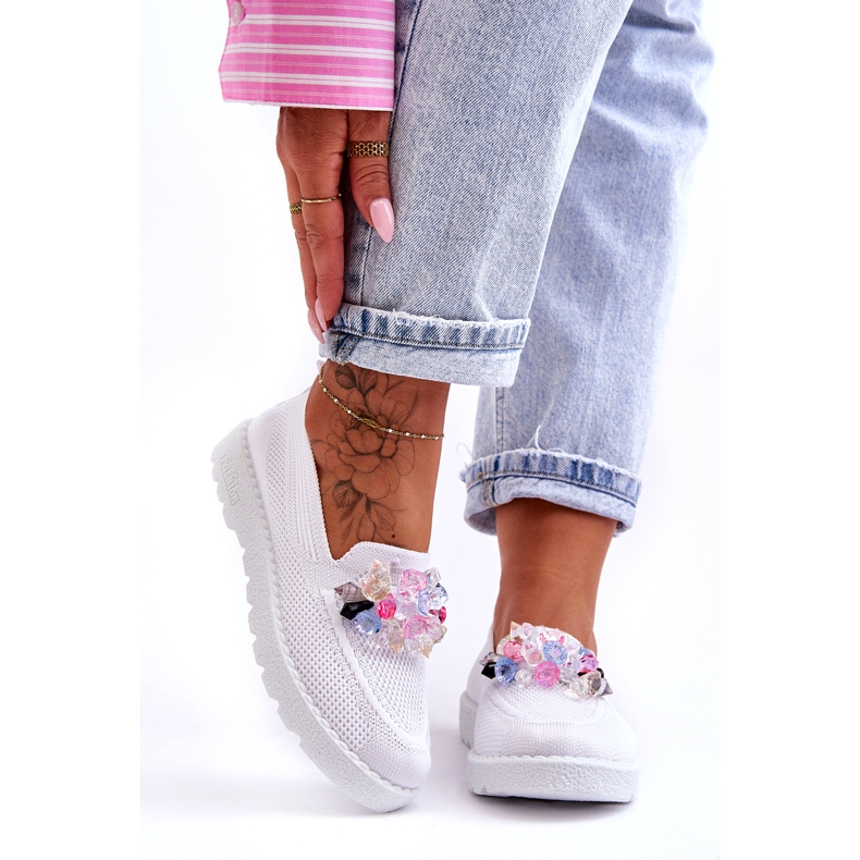 PM1 Ženske tenisice Slip-on tenisice bijele Taylor bijela 4