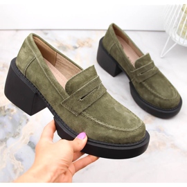 Zelene antilop ženske cipele Filippo DP4685 zelena 2