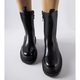 Crne masivne gležnjače Delebio crno 1