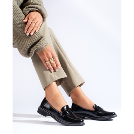 Shelovet ženske crne lakirane cipele crna 1