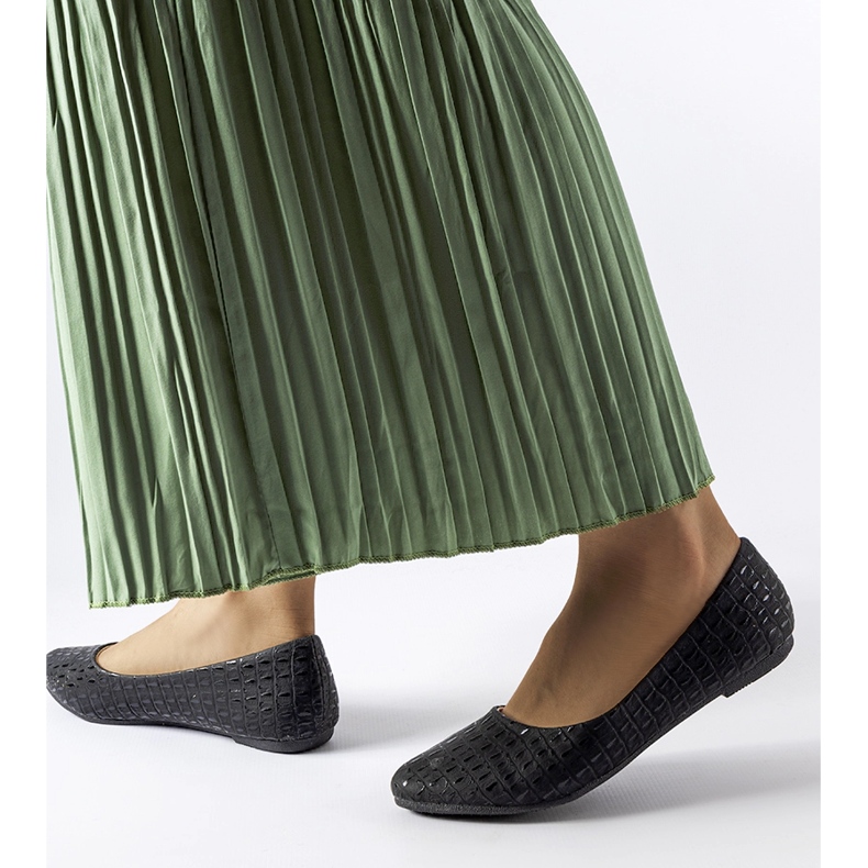 Crne balerinke s Natalino reljefom crna 1