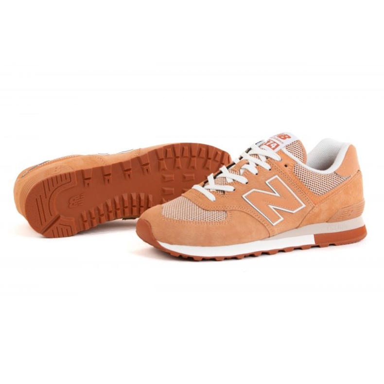 Cipele New Balance M ML574BT2 naranča 1
