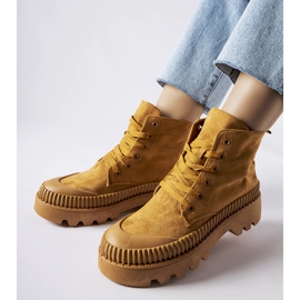 Inna Smeđe Aida visoke tenisice od eko antilopa smeđa 2