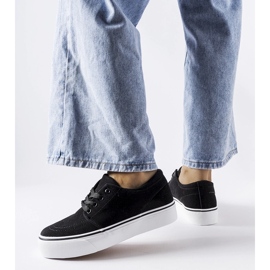 Crne Abboud tenisice od eko antilop kože crna 1