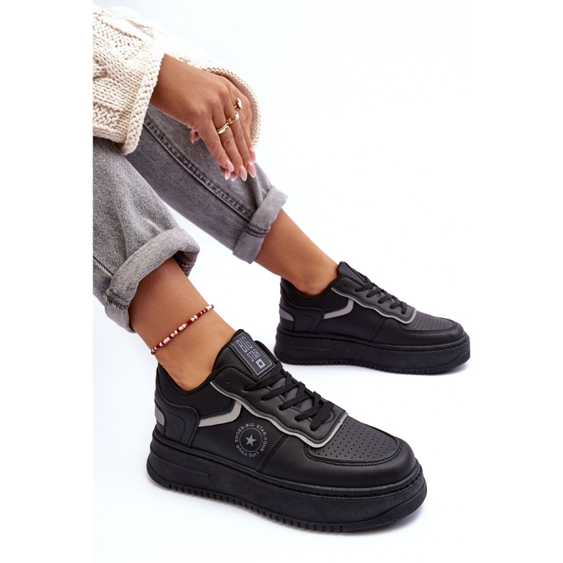 Ženska sportska obuća Tenisice Big Star MM274232 crna 1