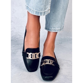 Lidia Crne ženske mokasinke crna 1