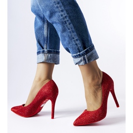 Visoke potpetice Red Melody crvena 1