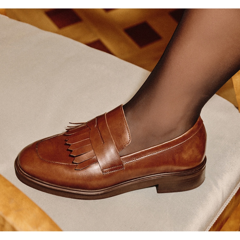 Marco Shoes Fallon natikače smeđa 1