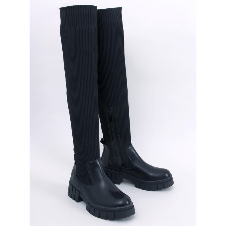 Čizme s fleksibilnim gornjištem Rozier Black crna 1