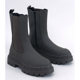 Faime Kaki visoke Chelsea čizme zelena 1