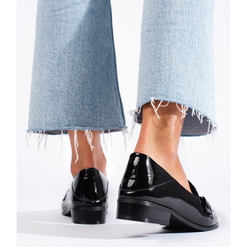 Crne lakirane ženske Shelovet Lords crno 2