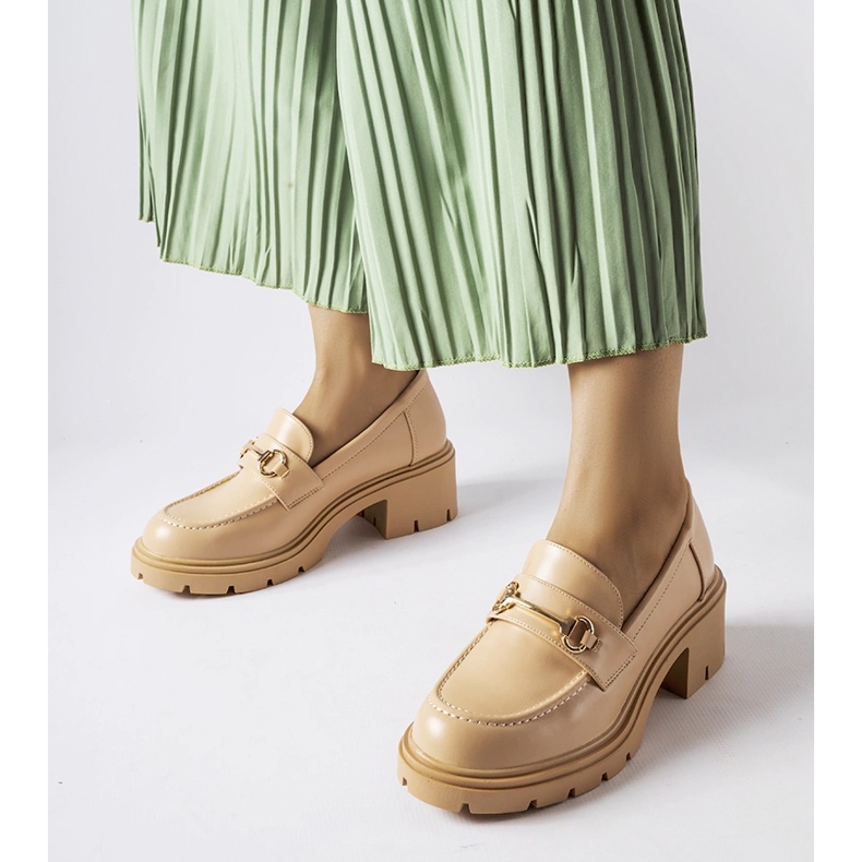 Fabrizio bež cipele na visoku petu 1