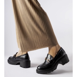 Crne cipele Fabrizio na visoku petu crno 1