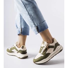 Inna Bijelo-zelene Cecchi tenisice bijela 1